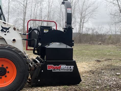 wood chipper for skid steer